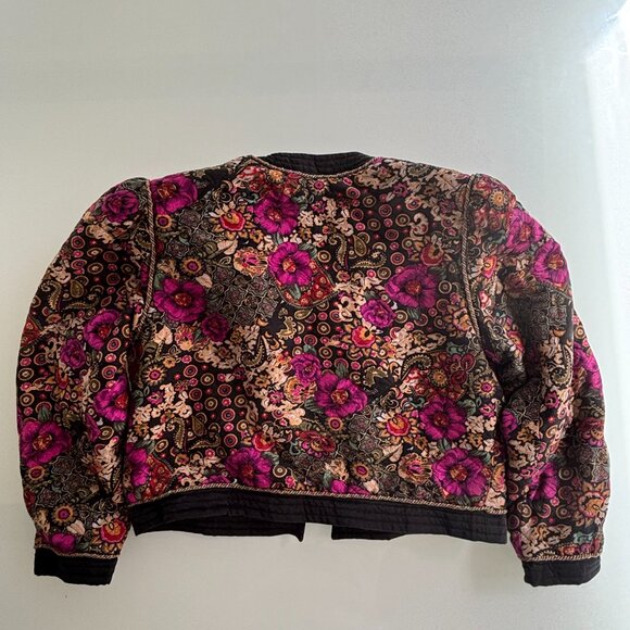 Jerry Sherman Collection Jacket & Size 8 & Floral Design - Picture 11 of 11